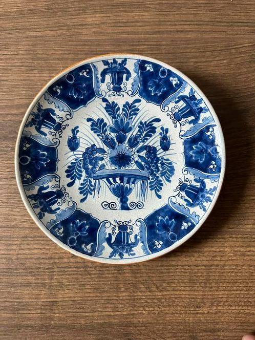 Prachtig delfts blauw wandbord de klaauw antiek, Antiek en Kunst, Antiek | Wandborden en Tegels, Ophalen of Verzenden