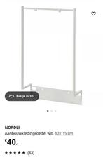 Nordli aanbouwkledingroede 80 x 115 cm, Ophalen of Verzenden, Nieuw, 50 tot 100 cm, 100 tot 150 cm