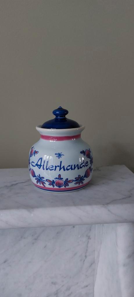 Vintage Allerhande Potje Zenith Gouda, Antiek en Kunst, Antiek | Keramiek en Aardewerk, Ophalen of Verzenden