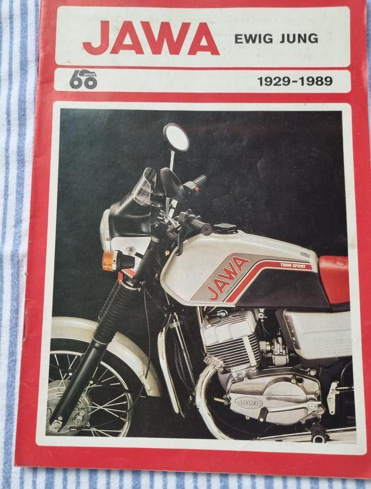 JAWA 60 jaar ewig jung tijdschrift, Boeken, Auto's | Folders en Tijdschriften, Gelezen, Overige merken, Ophalen of Verzenden