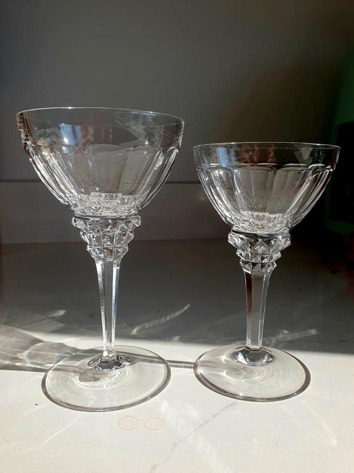 Eisenloeffel wijn- en portglas in perfecte staat, gesigneerd, Antiek en Kunst, Antiek | Glas en Kristal, Ophalen of Verzenden