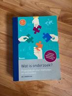 Wat is onderzoek? Praktijkboek voor methoden en technieken, Boeken, Studieboeken en Cursussen, Verzenden, HBO, Zo goed als nieuw