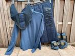 Donkerblauwe Anky set maat full & shirt maat s, Dieren en Toebehoren, Paarden en Pony's | Dekens en Dekjes, Ophalen of Verzenden