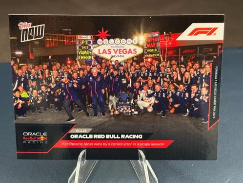 Red Bull Racing Record most wins by constructor Topps Now F1, Hobby en Vrije tijd, Stickers en Plaatjes, Nieuw, Plaatje, Ophalen of Verzenden