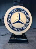 Mercedes reclame globe lamp, Verzamelen, Merken en Reclamevoorwerpen, Ophalen of Verzenden, Gebruikt, Lichtbak of (neon) lamp