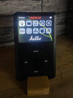 Apple iPod Classic 7thGen 80Gb (Dual-Booted) Nieuwe Batterij, 40 GB en meer, Classic, Zwart, Ophalen of Verzenden