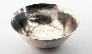 Zilver Antieke handgemaakte miniatuur spoelkommen 18e Eeuws  beschikbaar voor biedingen