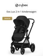 Cybex Eos Lux 2-in-1 Kinderwagen - Zwart, Ophalen of Verzenden, Zo goed als nieuw, Combiwagen, Met reiswieg