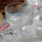 IJscoupes Masserini Barocco, Italië 70s, Ophalen of Verzenden, Glas, Overige stijlen, Glas of Glazen