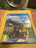 Farming Simulator 22 - Platinum Edition, Spelcomputers en Games, Games | Sony PlayStation 4, Ophalen of Verzenden, Zo goed als nieuw