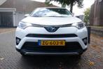 Toyota RAV4 2.5 VVT-i Hybrid 197pk 2WD Aut Dynamic Plus, 12 maanden, Stof, Gebruikt, Wit