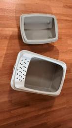 Twee kattenbakken, zgan, Dieren en Toebehoren, Ophalen, Zo goed als nieuw