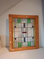 Art Deco Glas in Lood Raampje, Ophalen