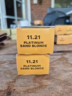 Gold Premium Haarverf 11.21 Platinum Sand Blonde, Ophalen of Verzenden, Nieuw, Overige typen