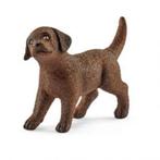 Schleich 13835 labrador pup, dierfiguur, Verzamelen, Dierenverzamelingen, Ophalen of Verzenden, Zo goed als nieuw, Hond of Kat