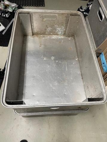 Zarges 7x transportbak / opslagbox aluminium (prijs p/st) beschikbaar voor biedingen