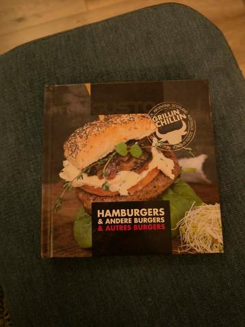 Hamburgers & Andere Burgers Kookboek beschikbaar voor biedingen