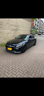 Mercedes C-Klasse 2.1 CDI C220 Sedan Amg  Zwart, Auto's, Mercedes-Benz, Te koop, Geïmporteerd, 5 stoelen, 163 pk