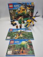 Lego City 60158 Jungle Cargo Helicopter, Ophalen of Verzenden, Zo goed als nieuw, Complete set