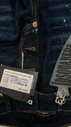 Dsquared broek donker blauw lengte 1.10m breedte 42cm, Dsquared2, Blauw, W32 (confectie 46) of kleiner, Ophalen of Verzenden