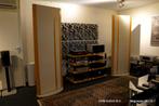 Magnepan 20.7, Off-white doek en Eiken Lijst, Occasion, Audio, Tv en Foto, Luidsprekers, Ophalen, Zo goed als nieuw, Front, Rear of Stereo speakers