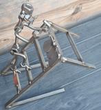 Design beeldje van een dakdekker van Hinz, Ophalen of Verzenden, Mens