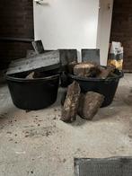 Gebroken puin GRATIS, Tuin en Terras, Grind, Keien en Split, Ophalen, Overige materialen, Gebruikt, Antraciet