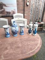 Vazen Delfts Blauw, Antiek en Kunst, Ophalen of Verzenden