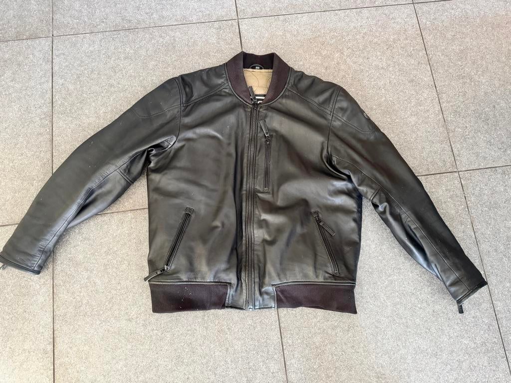 Difi Maverick leren motorjas, maat 60 / XXXL, Ophalen, Tweedehands, Heren, Jas | leer
