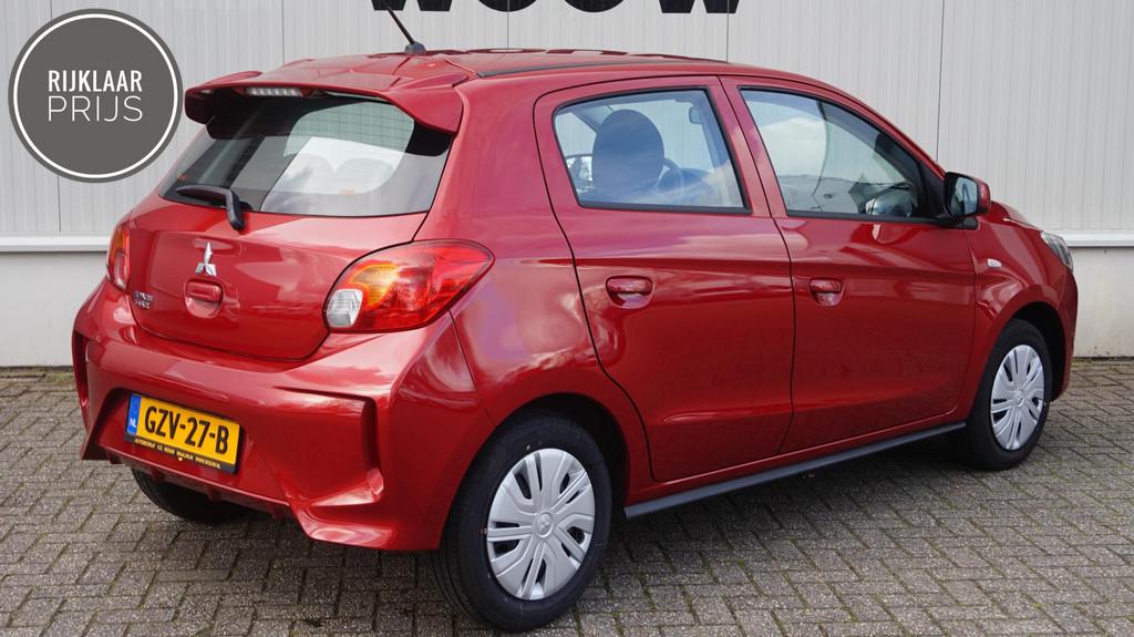 Mitsubishi Space Star 1.2 Connect+ Apple Carplay\Android Aut, 12 maanden, Stof, Gebruikt, Origineel Nederlands