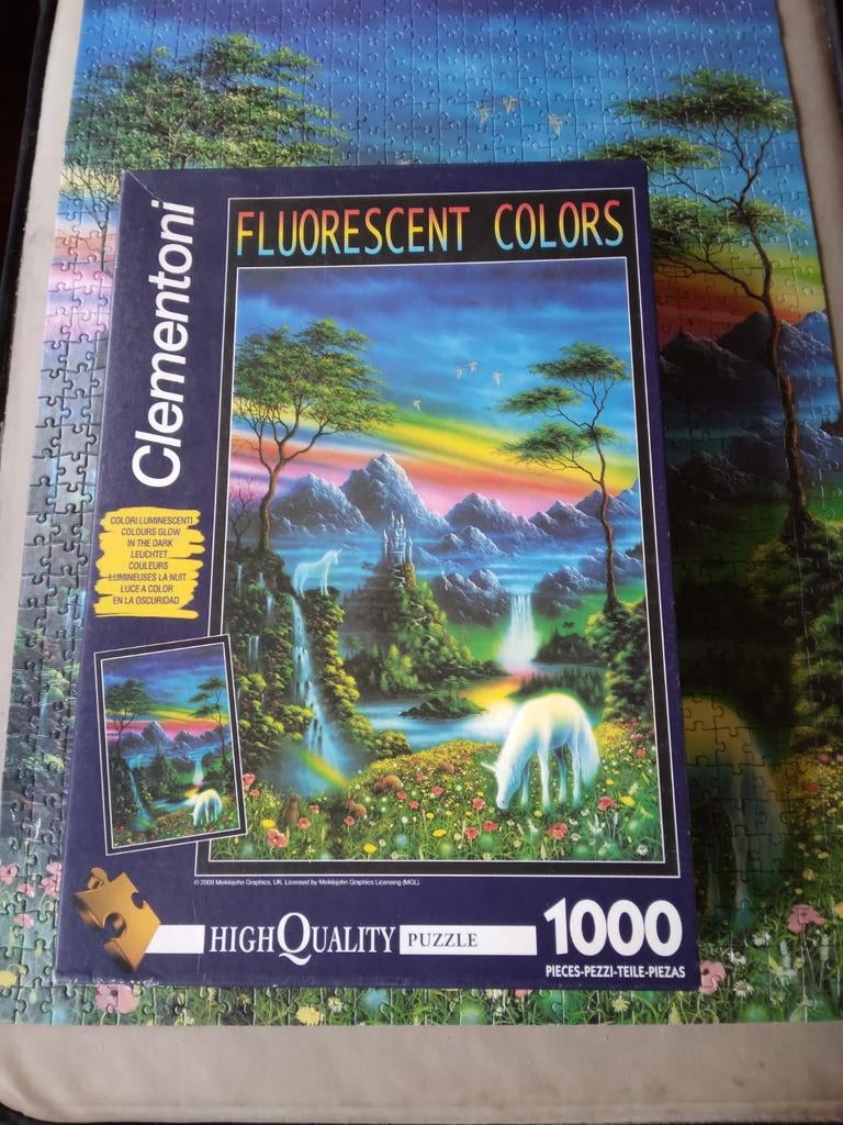 Legpuzzel 1000 stukjes, Ophalen of Verzenden, 500 t/m 1500 stukjes, Zo goed als nieuw