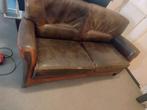 Comfortabele lederen bank - Gebruikt, Ophalen, Gebruikt, 150 tot 200 cm, Tweepersoons