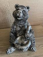 beer (zilver/zwart) 30hoog 20breed/Nieuw!, Verzamelen, Ophalen of Verzenden, Nieuw, Dier