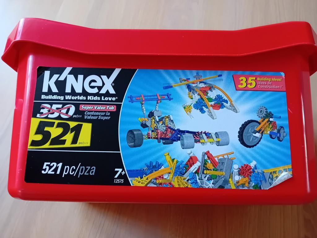 K'nex bouwset 521 onderdelen - Nieuw in doos, Ophalen of Verzenden, Nieuw, K'nex