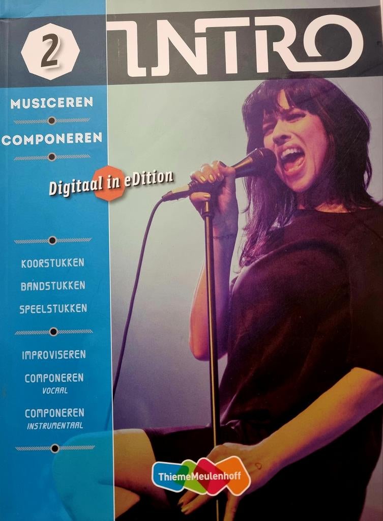 Intro 2 Muziekboek Thiememeulenhoff, Ophalen of Verzenden, Zo goed als nieuw, Keyboard, Thema