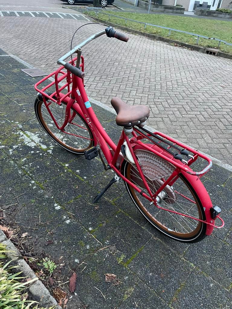 Cortina Lief 26 inch - Rood, Terugtraprem, Gebruikt, Versnellingen, Minder dan 47 cm