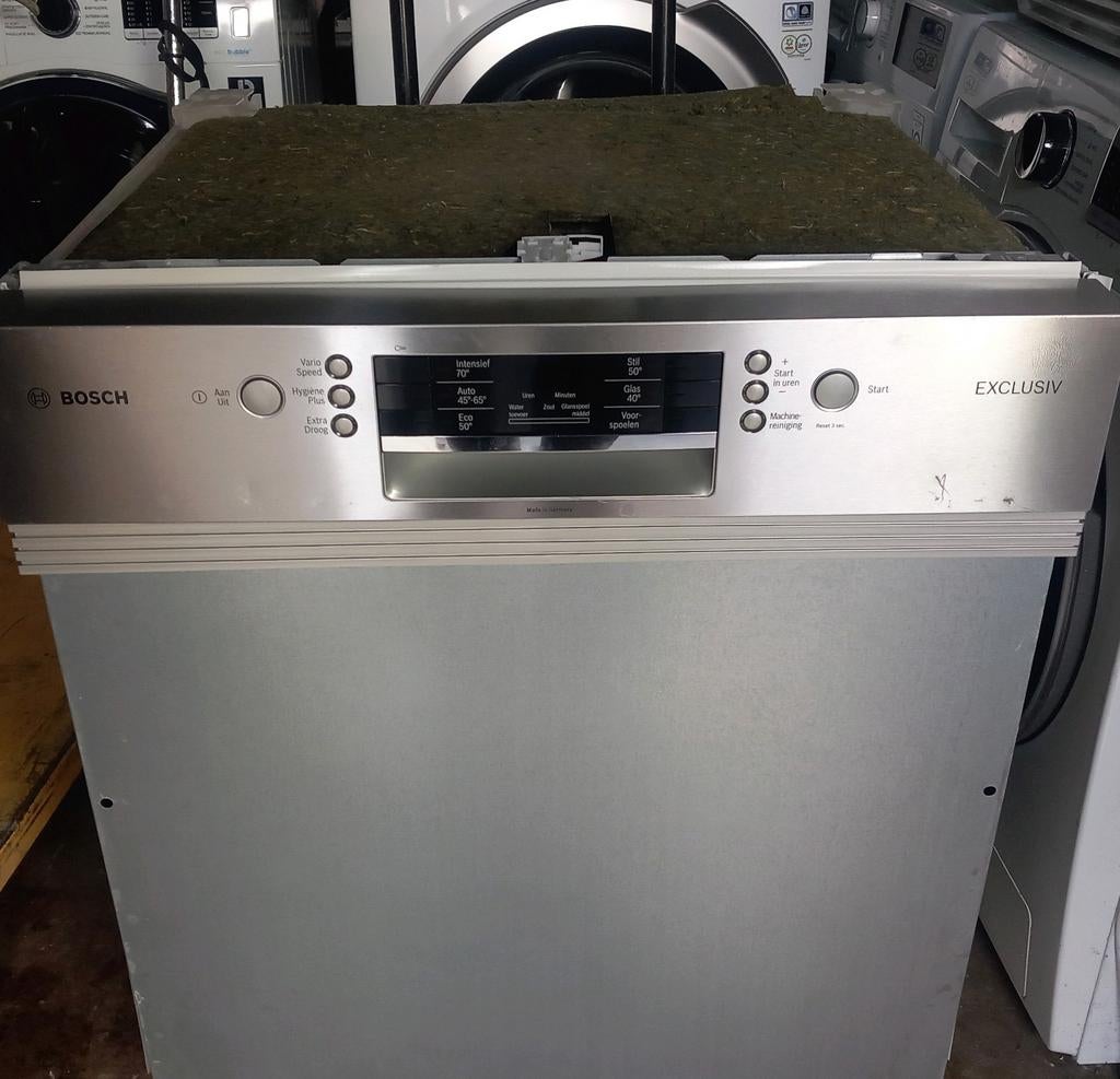 BOSCH Exclusiv A+++ besteklad half/geïntegreerde Vaatwasser, Minder dan 85 cm, Minder dan 10 liter, Energieklasse A of zuiniger