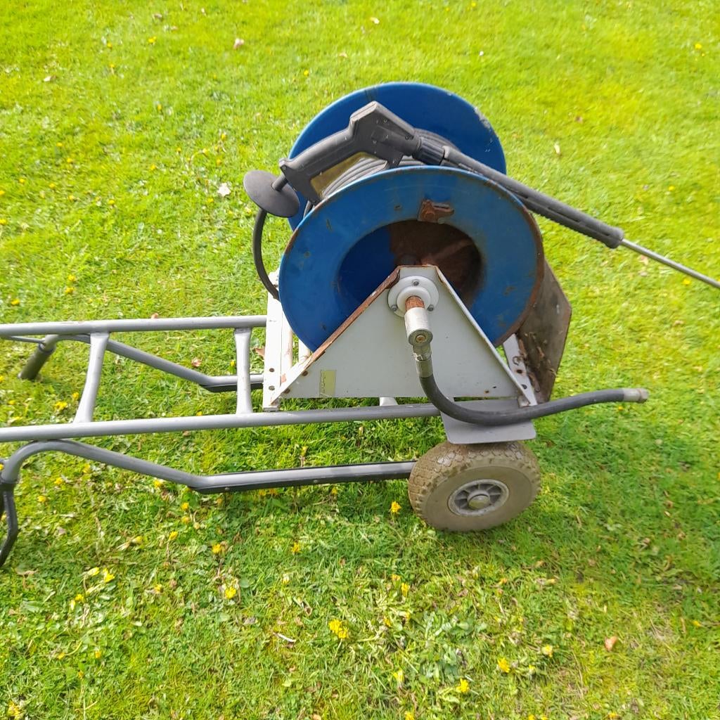 Muurhaspel stoomcleaner karcher, Ophalen, Gebruikt, Elektrisch