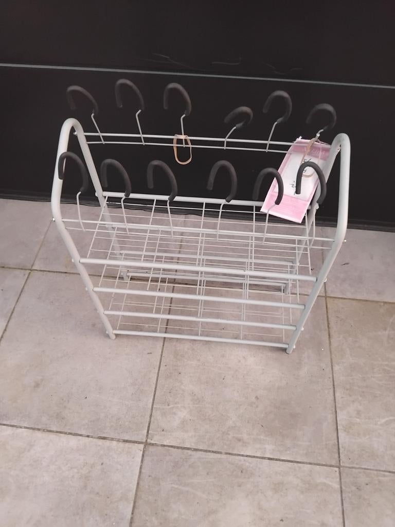 Schoenenrek ijzer schoenen rek voor circa 18 paar schoenen, Ophalen of Verzenden