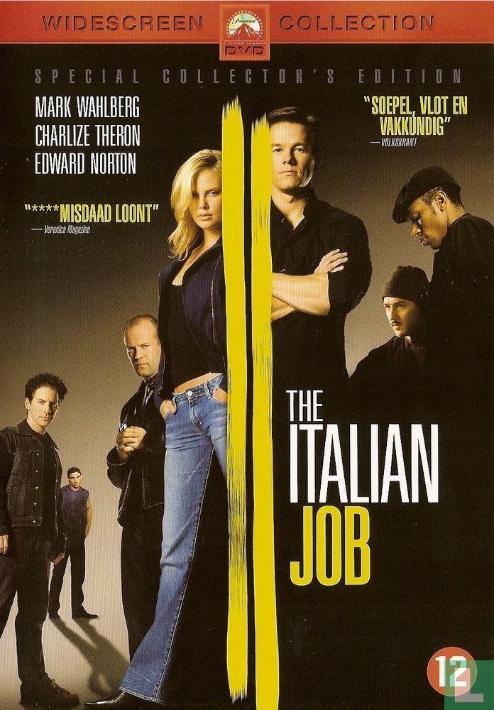 The Italian Job, Vanaf 12 jaar, Ophalen of Verzenden, Zo goed als nieuw, Actiethriller