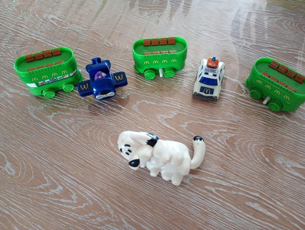 Vintage McDonalds happy meal speeltjes  rond 1990, Verzenden, Gebruikt