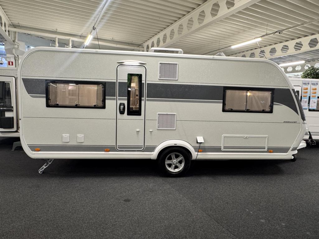 Hobby Excellent 560 CFE MEGA DEAL LUIFEL MOVER, Caravans en Kamperen, Caravans, Overige typen, Koelkast, Hobby, Bedrijf