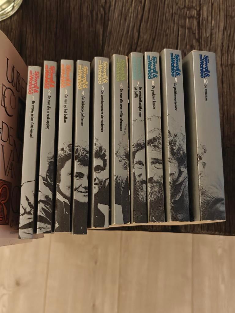 Sjöwall & Wahlöö boekenreeks, Boeken, Detectives, Ophalen of Verzenden, Gelezen