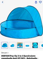Deryan pop up 3 in 1 zwembadje anti uv 50%, Ophalen, Rond, 80 tot 120 cm, Overige typen