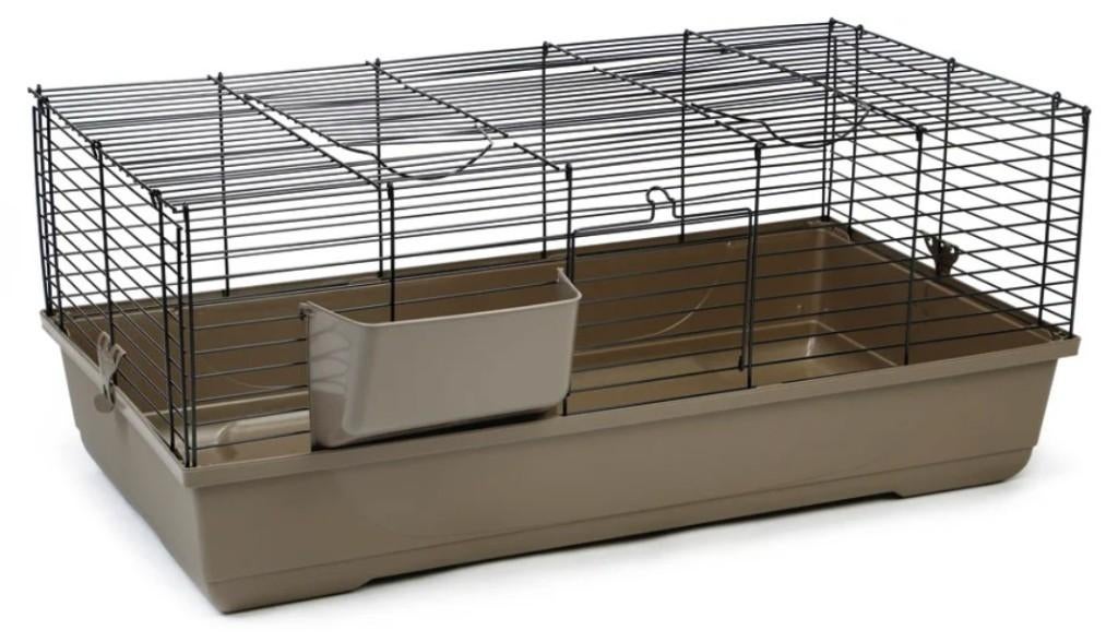 Konijnenkooi Baldo voor binnen, caviahok - konijnenhok mokka, Dieren en Toebehoren, Knaagdieren en Konijnen | Hokken en Kooien