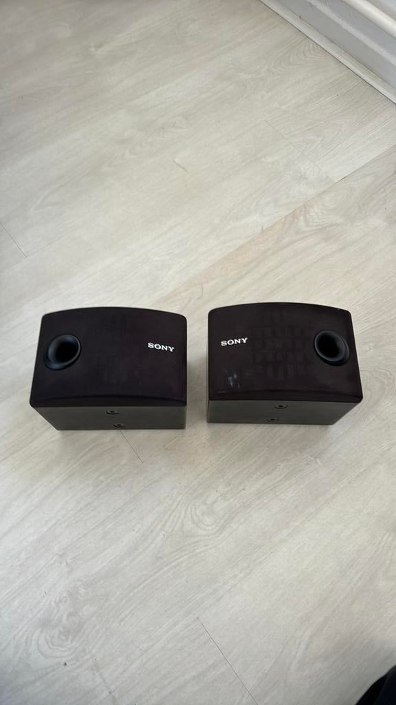 Sony speakers 60 watt, Ophalen, Minder dan 60 watt, Front, Rear of Stereo speakers, Sony