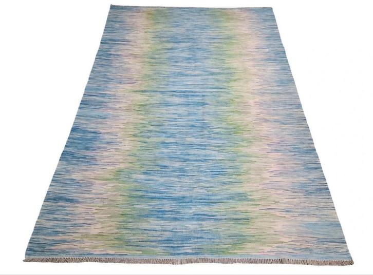 Handgeweven oosterse Kelim wol NEW modern ZUHA 176x250cm, Huis en Inrichting, Stoffering | Tapijten en Kleden, Zo goed als nieuw