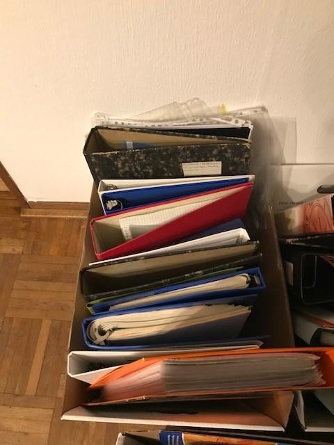 Lege mappen 4 dozen, Ophalen, Zo goed als nieuw