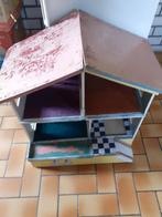 Oud poppenhuis opknapper, Ophalen of Verzenden, Gebruikt, Pop