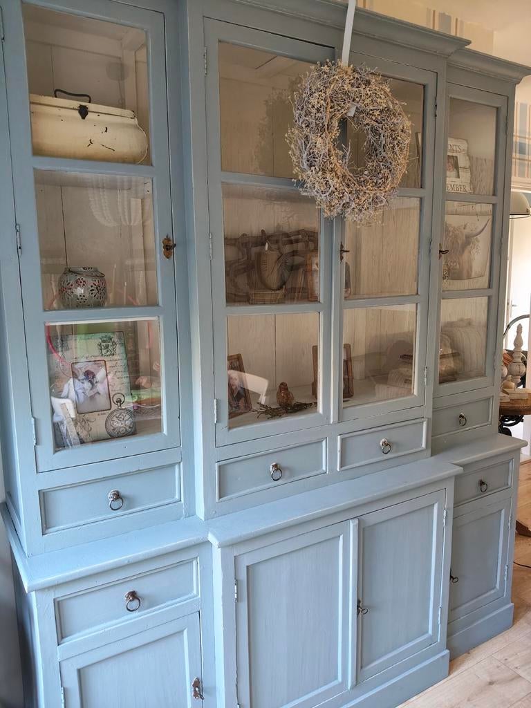 Mooie zware landelijke kast, Huis en Inrichting, Kasten | Buffetkasten, Ophalen, Gebruikt, Met deur(en), 200 cm of meer